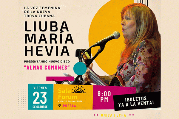 img_Liuba María Hevia  presentando nuevo disco ´Almas Comunes´
